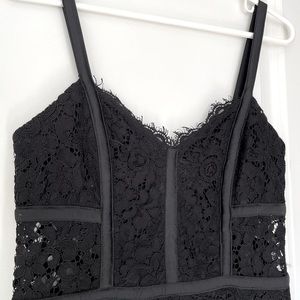 Express lace midi dress